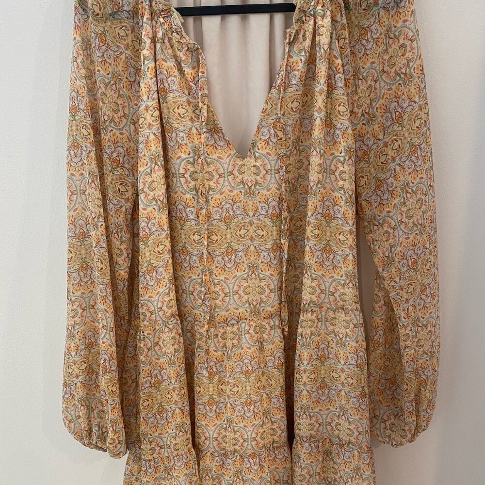 Show Me Your Mumu Paisley Birdie Mini Dress Size Small